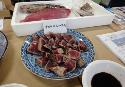 試食後にご成約